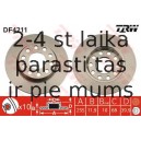 Bremžu diski TRW DF4211