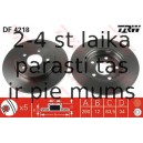 Bremžu diski TRW DF4218