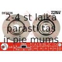 Bremžu diski TRW DF4226
