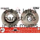 Bremžu diski TRW DF4249S