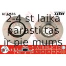 Bremžu diski TRW DF4258S