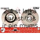 Bremžu diski TRW DF4262S