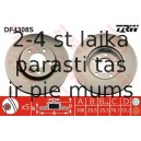 Bremžu diski TRW DF4308S
