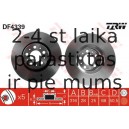 Bremžu diski TRW DF4339
