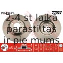 Bremžu diski TRW DF4349S