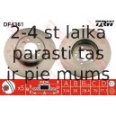 Bremžu diski TRW DF4361