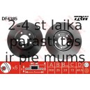 Bremžu diski TRW DF4385