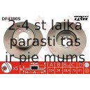 Bremžu diski TRW DF4390S