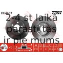 Bremžu diski TRW DF4407