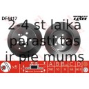 Bremžu diski TRW DF4417