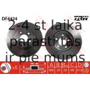 Bremžu diski TRW DF4424