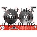 Bremžu diski TRW DF4426