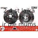 Bremžu diski TRW DF4441