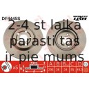 Bremžu diski TRW DF4445S