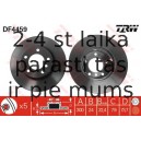 Bremžu diski TRW DF4459