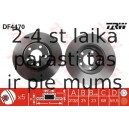 Bremžu diski TRW DF4470