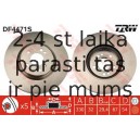 Bremžu diski TRW DF4471S