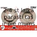 Bremžu diski TRW DF4480