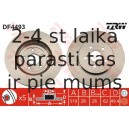 Bremžu diski TRW DF4493