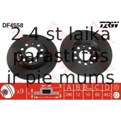 Bremžu diski TRW DF4558