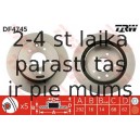 Bremžu diski TRW DF4745