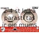 Bremžu diski TRW DF4762S