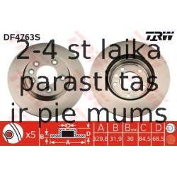 Bremžu diski TRW DF4763S