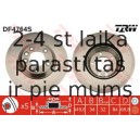 Bremžu diski TRW DF4764S