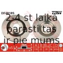 Bremžu diski TRW DF4818S