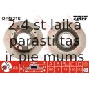 Bremžu diski TRW DF4821S