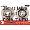 Bremžu diski TRW DF4828S
