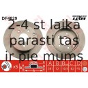 Bremžu diski TRW DF4829