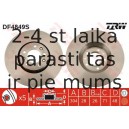 Bremžu diski TRW DF4849S