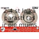 Bremžu diski TRW DF4854S