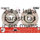 Bremžu diski TRW DF4857S