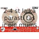 Bremžu diski TRW DF4882
