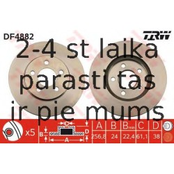 Bremžu diski TRW DF4882