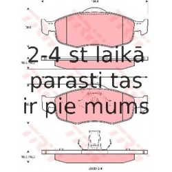 Bremžu uzliku kompl., Disku bremzes TRW GDB1107