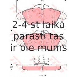 Bremžu uzliku kompl., Disku bremzes TRW GDB1220