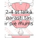 Bremžu uzliku kompl., Disku bremzes TRW GDB1265