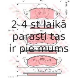 Bremžu uzliku kompl., Disku bremzes TRW GDB1378