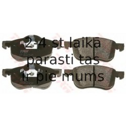 Bremžu uzliku kompl., Disku bremzes TRW GDB1388