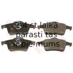 Bremžu uzliku kompl., Disku bremzes TRW GDB1389