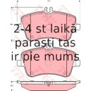 Bremžu uzliku kompl., Disku bremzes TRW GDB1413