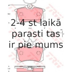 Bremžu uzliku kompl., Disku bremzes TRW GDB1415