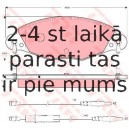 Bremžu uzliku kompl., Disku bremzes TRW GDB1449