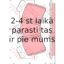 Bremžu uzliku kompl., Disku bremzes TRW GDB1548