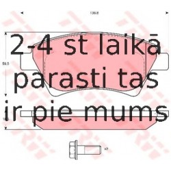 Bremžu uzliku kompl., Disku bremzes TRW GDB1552