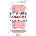 Bremžu uzliku kompl., Disku bremzes TRW GDB1557