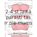 Bremžu uzliku kompl., Disku bremzes TRW GDB1561